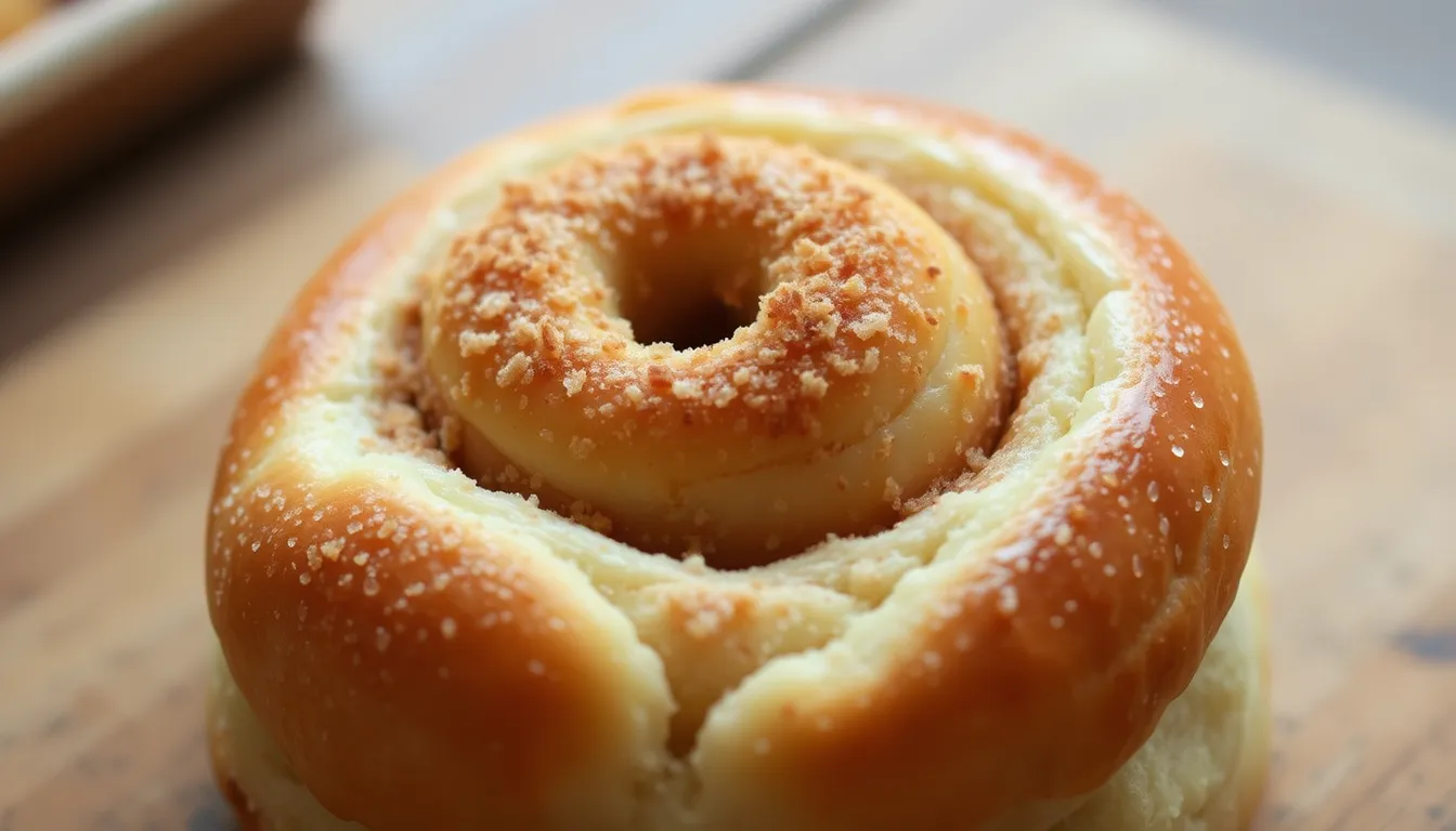 Булочки з цукром і корицею: дріжджовий рецепт
