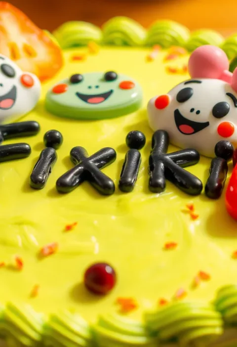 Бісквітний торт "Фіксики": дитяча радість