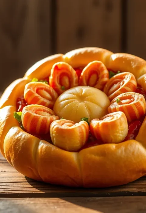 Булочка "Ромашка" з начинкою: цікаві ідеї