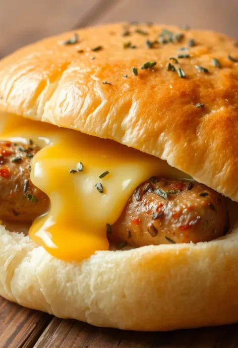 Булочки з ковбасою і сиром: смачна закуска