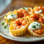Макарони з креветками: простий спосіб
