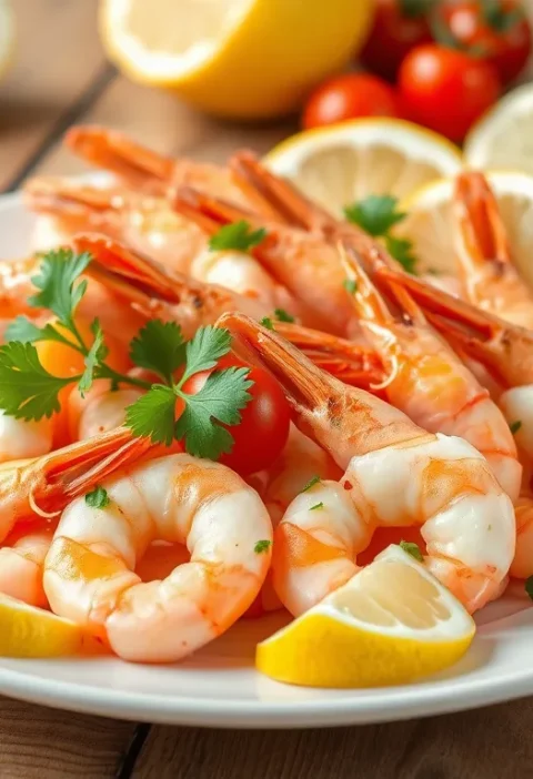 Рецепт коктейльних креветок для закуски