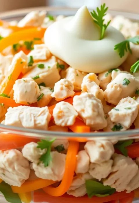 Салат шарами з куркою: святкова подача