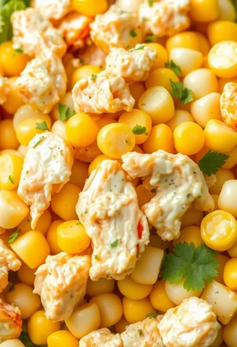 Салат з куркою, сиром і кукурудзою: гармонійне поєднання