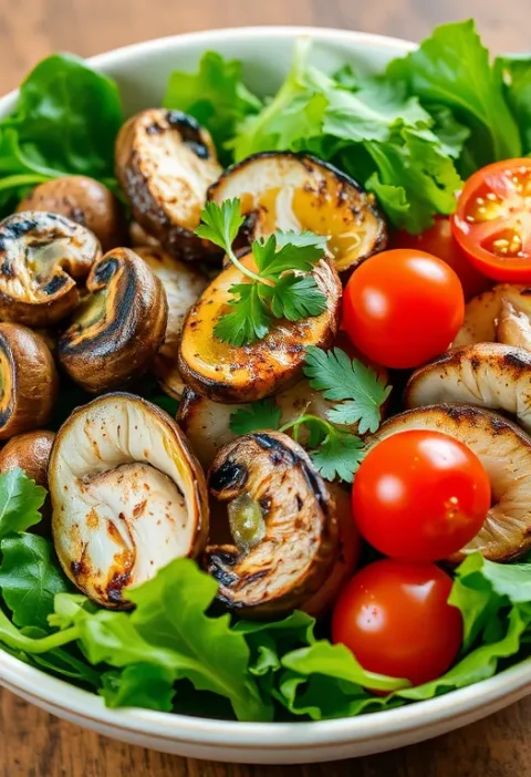 Салат з маринованими шампіньйонами і куркою: гармонійний варіант