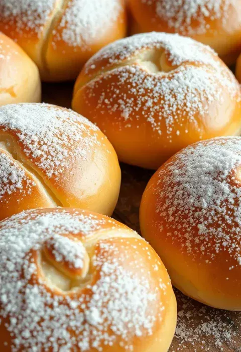Солодкі булочки на кефірі: швидкий рецепт