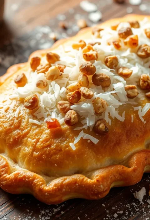 Булочки з кисломолочного сиру з кокосом і горіхами: ароматний десерт